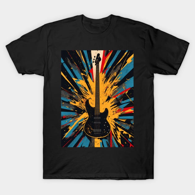 Cosmic Bass Riff: Shattering Musical Dimensions for bass player T-Shirt by star trek fanart and more